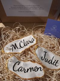 Piezas personalizadas con nombres